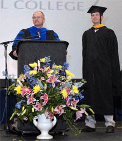 Dr. Ronny Booth and Galen DeHay